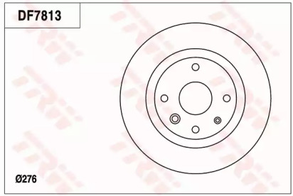 Дисковой тормозной механизм TRW для CHEVROLET EVANDA 2.0