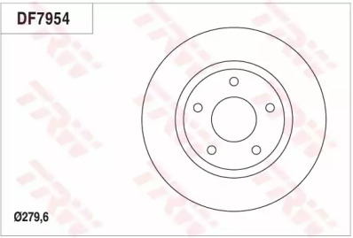 Дисковой тормозной механизм TRW для NISSAN TIIDA Хэтчбек (C12) 1.6