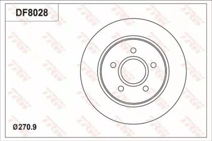 Дисковой тормозной механизм TRW для FORD FOCUS III седан 2.0 TDCi