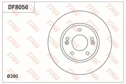 Дисковой тормозной механизм TRW для KIA CEE'D (JD) 1.4 MPI
