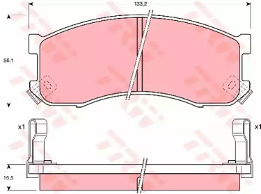 Дополнительные работы TRW для MAZDA 626 III Hatchback (GD) 2.2 12V