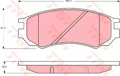 Запчасти для ТО TRW для NISSAN SUNNY III Liftback (N14) 2.0 i 16V