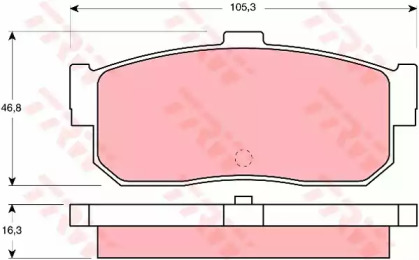 Запчасти для ТО TRW для NISSAN SUNNY III Liftback (N14) 2.0 i 16V