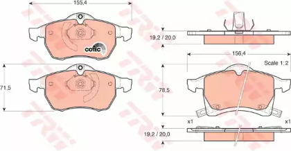 Дополнительные работы TRW для CHEVROLET CORSA универсал 1.6 GLS