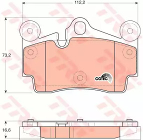 Дополнительные работы TRW для PORSCHE CAYENNE (9PA) Turbo 4.5