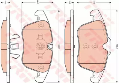 Дополнительные работы TRW для JAGUAR XK Кабриолет (X150) 4.2 XK8