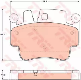 Запчасти для ТО TRW для PORSCHE 911 Кабриолет (997) 3.8 Carrera 4S