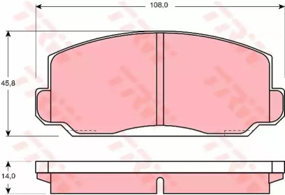 Запчасти для ТО TRW для HONDA CIVIC II универсал (WC) 1300