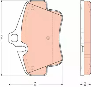 Запчасти для ТО TRW для PORSCHE 911 Кабриолет (997) 3.8 Carrera 4S