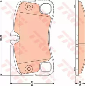 Дополнительные работы TRW для PORSCHE 911 Кабриолет (997) 3.6 Turbo
