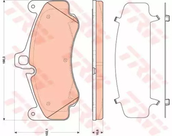Дополнительные работы TRW для PORSCHE 911 Кабриолет (997) 3.6 Turbo