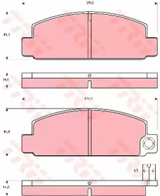 Дополнительные работы TRW для MAZDA RX-5 1.1