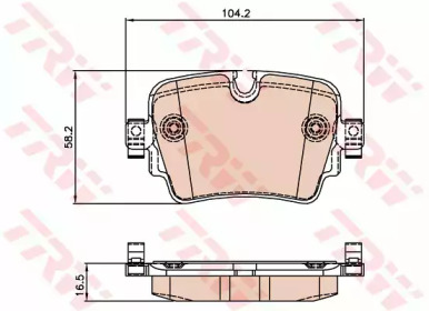 Дополнительные работы TRW для JAGUAR F-TYPE купе (X152) 3.0