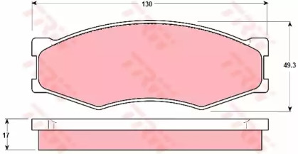 Дополнительные работы TRW для NISSAN PICK UP (D21) 2.5 D 4WD