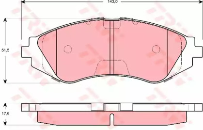 Дополнительные работы TRW для CHEVROLET ZAFIRA (F75) 2.0