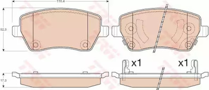 Дополнительные работы TRW для NISSAN MICRA IV (K13) 1.2 DIG-S