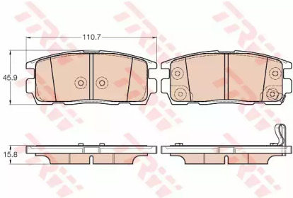 Дополнительные работы TRW для CHEVROLET CAPTIVA (C100, C140) 2.2 D