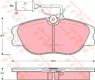 Дополнительные работы TRW для ALFA ROMEO 164 (164_) 3.0 24V (164.K1)