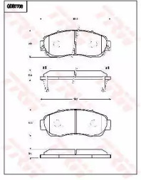 Запчасти для ТО TRW для HONDA CR-V IV (RM_) 2.0 AWD (RE5)