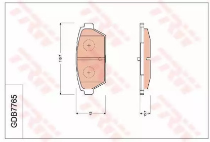 Дополнительные работы TRW для MAZDA 6 Station Wagon (GY) 2.0