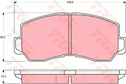 Запчасти для ТО TRW для MITSUBISHI GALANT II (A16_) 2.0 GLS (A163)