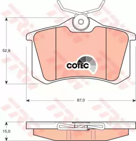 Дополнительные работы TRW для VW GOLF II (19E, 1G1) 1.8 GTI 16V
