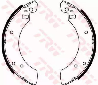 Запчасти для ТО TRW для NISSAN PRAIRIE (M10, NM10) 1.5 S (M10)