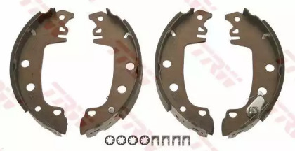 Барабанный тормозной механизм TRW для PEUGEOT 204 Break 1.3 D