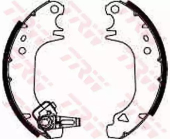 Тормозная колодка / накладка TRW для PEUGEOT 205 I (741A/C) 1.7 Diesel