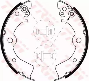 Запчасти для ТО TRW для NISSAN SUNNY III Liftback (N14) 1.4 i
