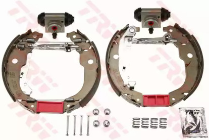 Барабанный тормозной механизм TRW для PEUGEOT 207 седан 1.4
