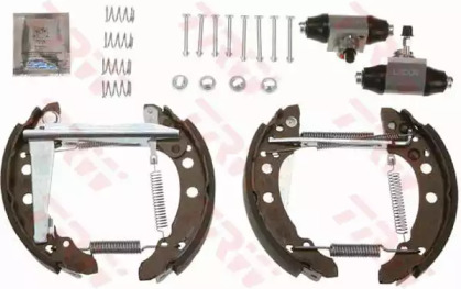 Барабанный тормозной механизм TRW для VW SCIROCCO (53) 1.6