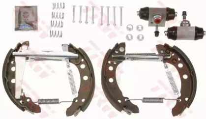 Барабанный тормозной механизм TRW для VW POLO (6N1) 64 1.9 D
