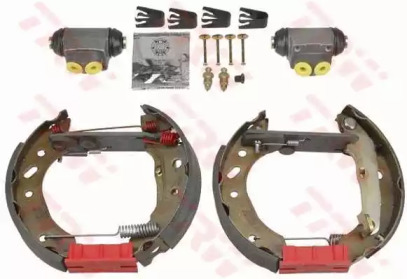 Барабанный тормозной механизм TRW для MAZDA 121 III (JASM, JBSM) 1.8 D