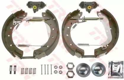 Тормозная колодка / накладка TRW для NISSAN TERRANO II (R20) 2.4 4WD