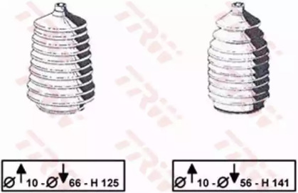 Рулевое управления TRW для FORD GRANADA (GU) 1.9 D