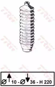 Рулевое управления TRW для FORD ORION I (AFD) 1.6 D