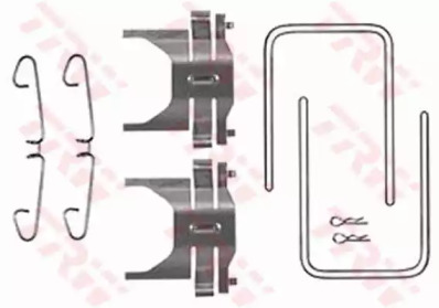 Дисковой тормозной механизм TRW для SAAB 99 2.0