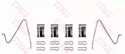 Дисковой тормозной механизм TRW для MAZDA 323 I Station Wagon (FA) 1.3