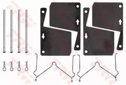 Дисковой тормозной механизм TRW для FORD P 100 I 1.6