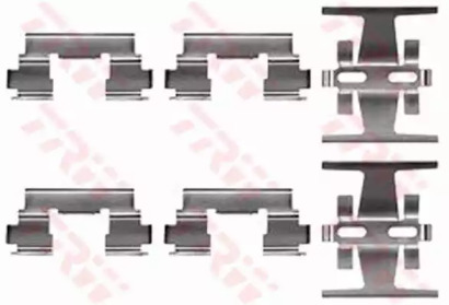 Дисковой тормозной механизм TRW для HONDA ACCORD IV (CB) 2.2 i 16V (CB7)