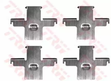 Дисковой тормозной механизм TRW для NISSAN PATROL III/2 Hardtop (K260) 2.8