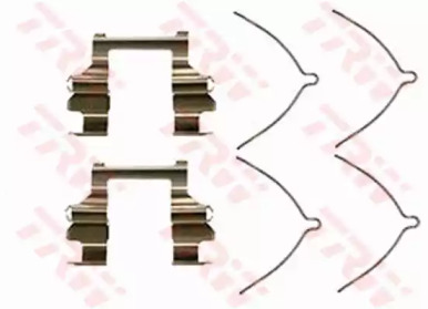 Дисковой тормозной механизм TRW для FORD COUGAR (EC_) 2.5 V6 24V