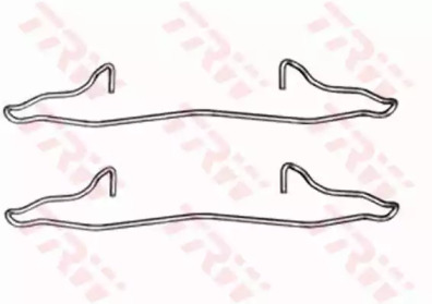 Дисковой тормозной механизм TRW для FORD ESCORT VII Turnier (GAL, ANL) 1.8 16V