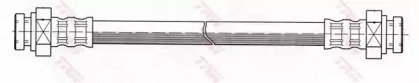 тормозные шланги TRW для NISSAN BLUEBIRD Station Wagon (WU11) 2.0 D