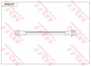 тормозные шланги TRW для NISSAN PICK UP (720) 1.8
