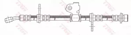 тормозные шланги TRW для HONDA CIVIC II Shuttle (EE) 1.5 i 16V (EE2)