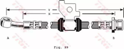 Тормоза TRW для HONDA CRX I (AF, AS) 1.6 i 16V (AS)