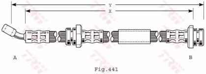 Тормоза TRW для NISSAN SUNNY III Liftback (N14) 2.0 D