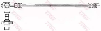 тормозные шланги TRW для AUDI A4 (8EC, B7) 2.0 TFSI